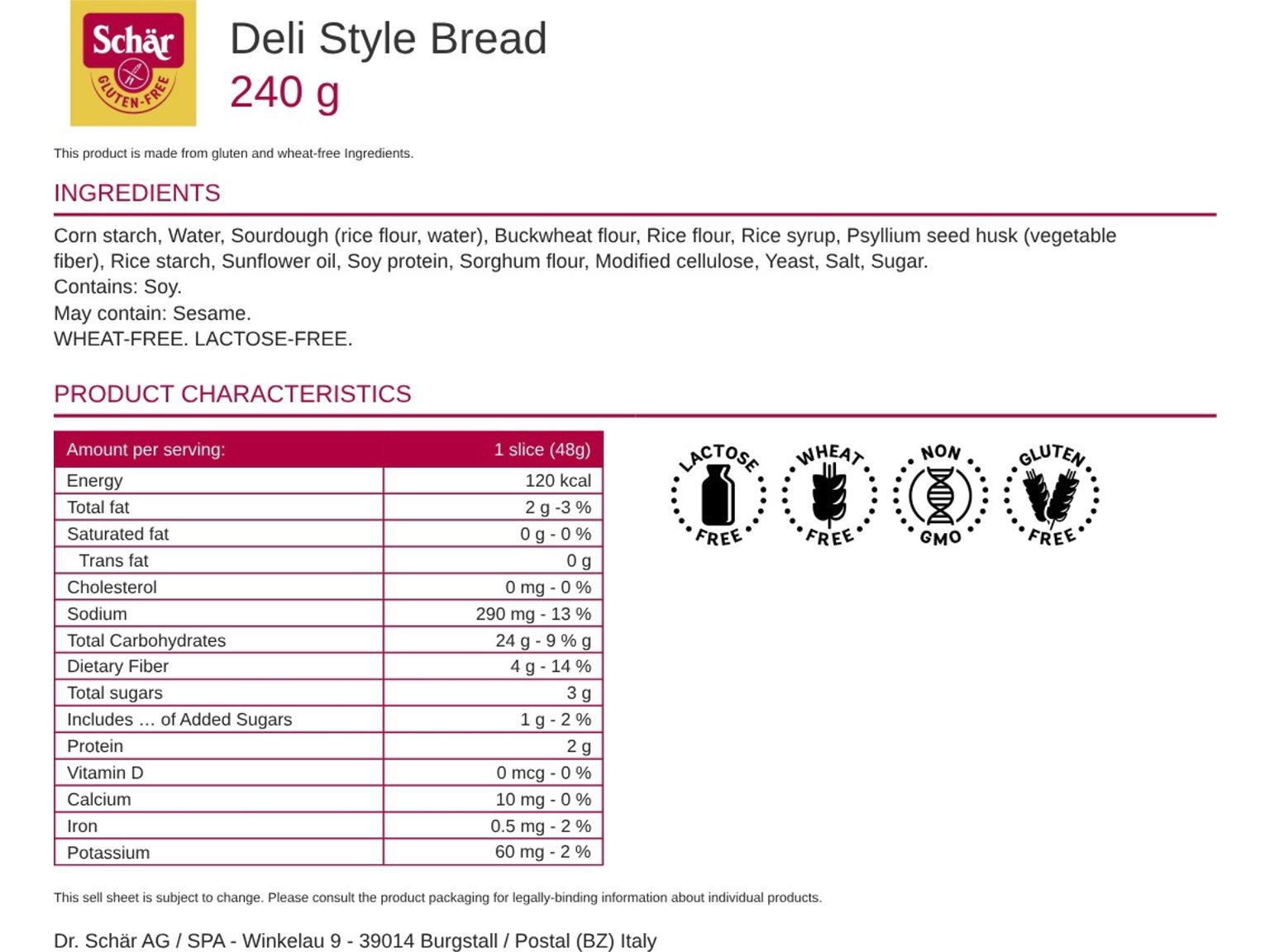 Deli Style Bread